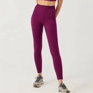 Outdoor Voices SuperForm Bloom 7/8 Grape Jam Purple Leggings